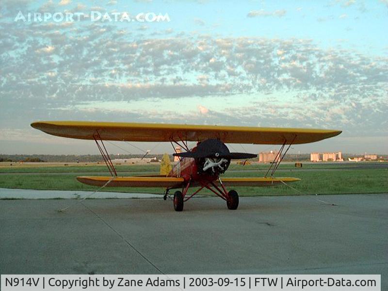N914V, 1931 Brunner-Winkle Bird CK C/N 4004, National Air Tour stop at Ft. Worth Meacham Field - 2003