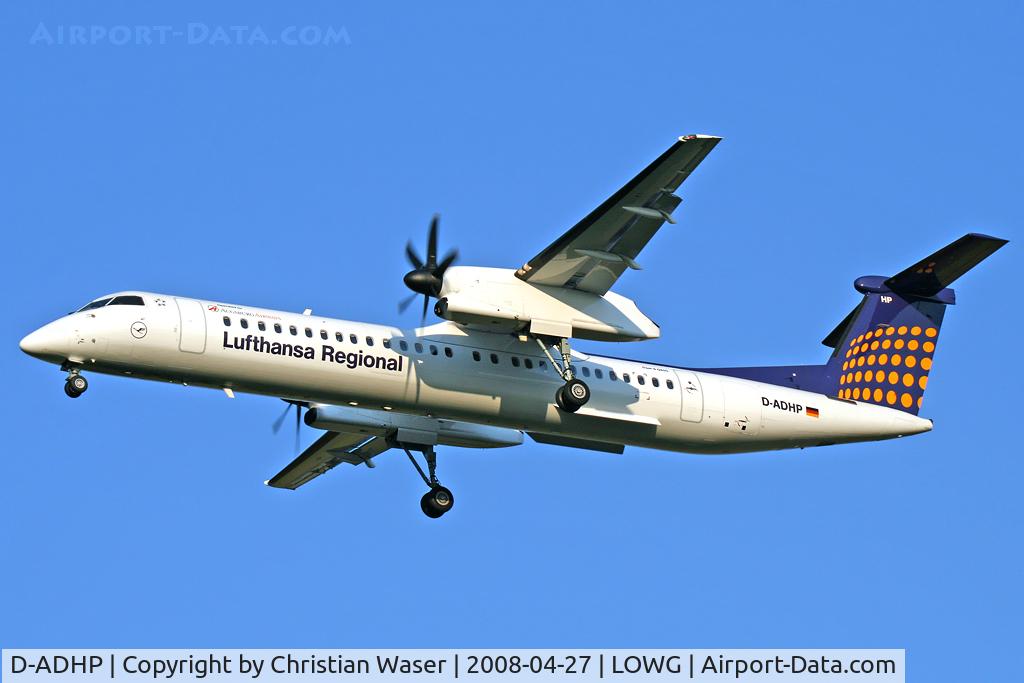 D-ADHP, 1998 De Havilland Canada DHC-8-402 Dash 8 C/N 4003, Augsburg Dash-8-400