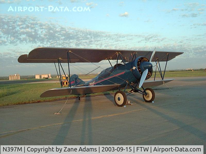 N397M, 1929 Curtiss-Wright Travel Air E-4000 C/N 1317, National Air Tour stop at Ft. Worth Meacham Field - 2003