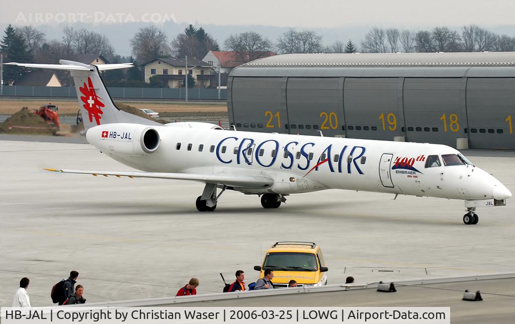 HB-JAL, 2001 Embraer ERJ-145LU C/N 1945400, Swiss