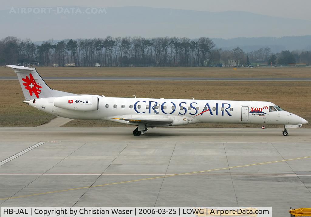HB-JAL, 2001 Embraer ERJ-145LU C/N 1945400, Swiss