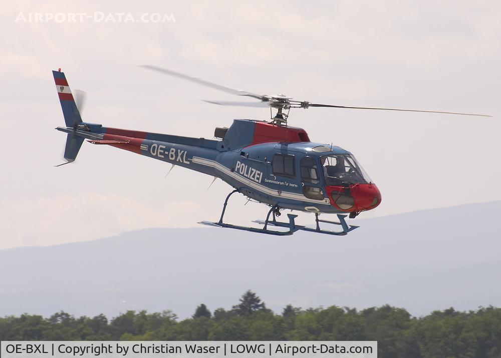 OE-BXL, Aerospatiale AS-350B-1 Ecureuil C/N 2049, Polizei
