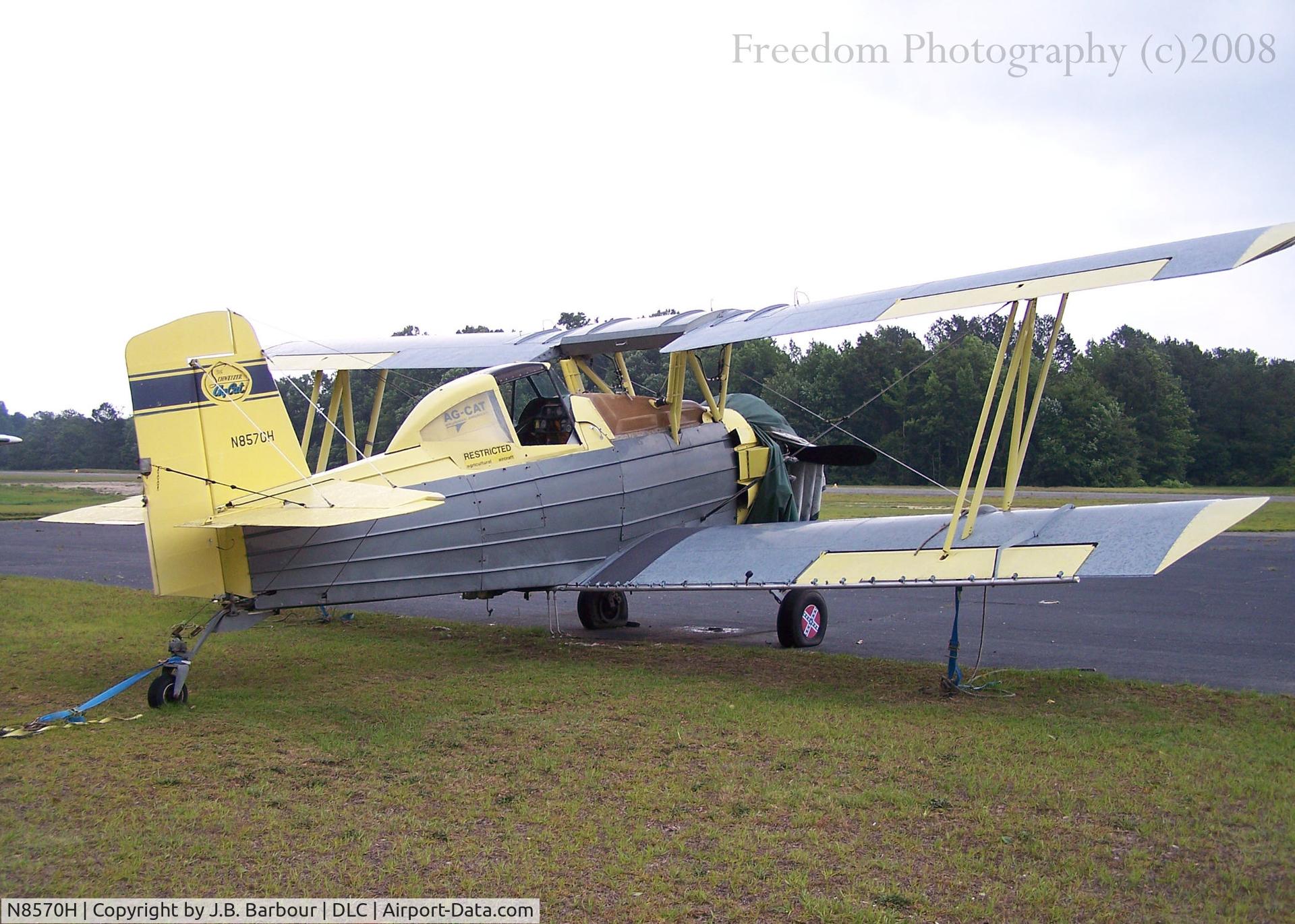 N8570H, 1975 Grumman-Schweizer G-164A C/N 1411, Retired gracefully