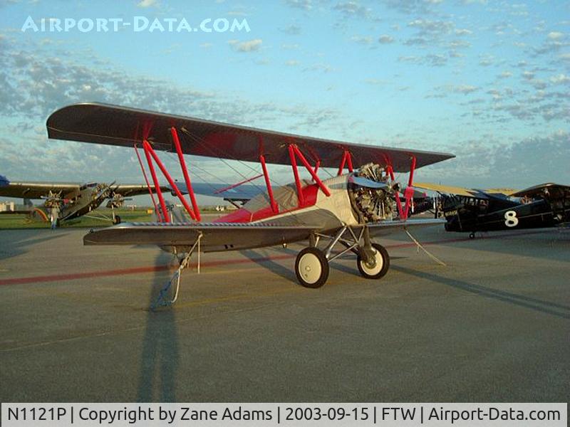 N1121P, 1929 Alexander Eaglerock A-2 C/N 663, National Air Tour stop at Ft. Worth Meacham Field - 2003