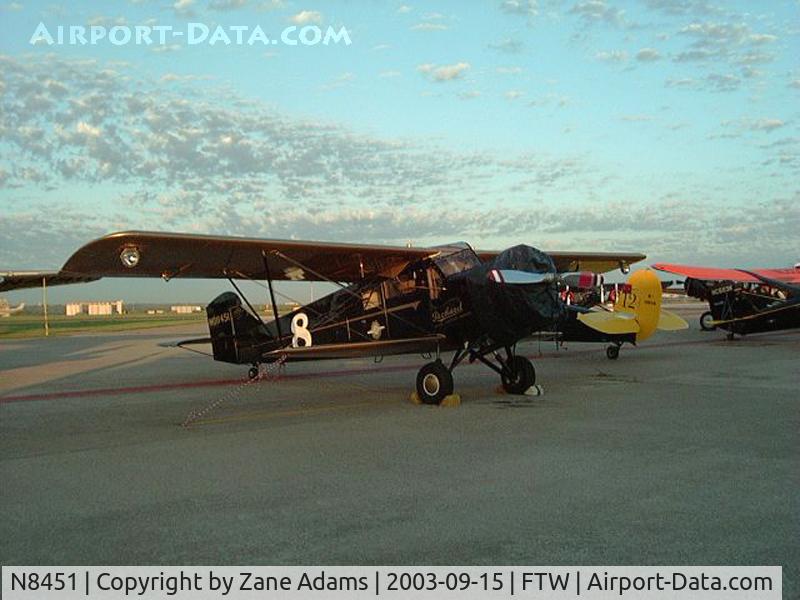 N8451, 1929 Buhl CA-3E C/N 57, National Air Tour stop at Ft. Worth Meacham Field - 2003