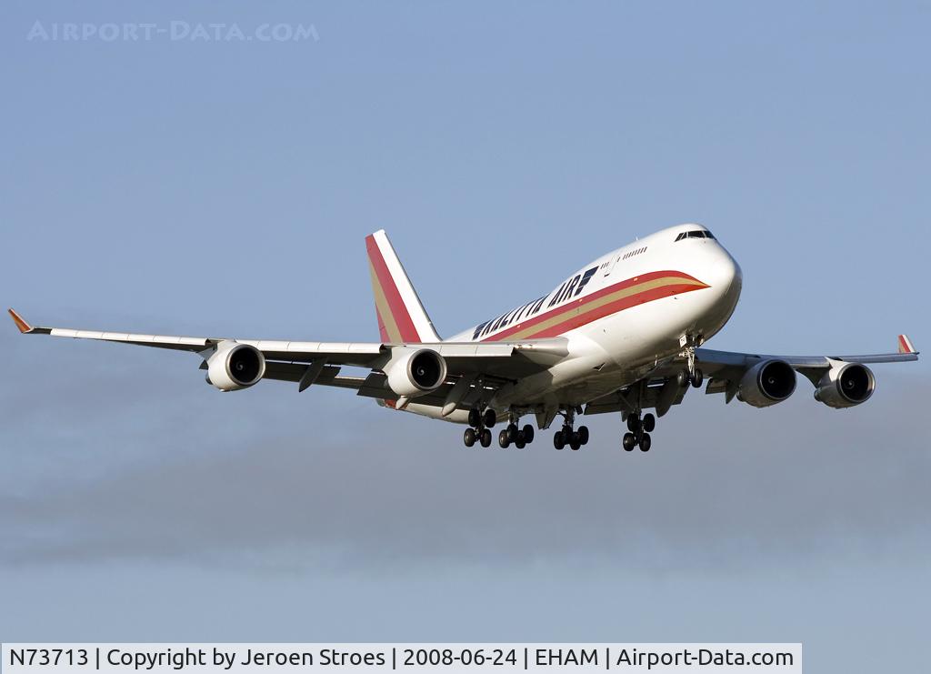 N73713, 1989 Boeing 747-4H6 C/N 24315, ex MALAYSIA B747