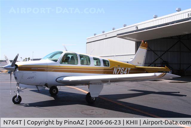 N764T, 1973 Beech A36 Bonanza 36 C/N E-392, @ Lake Havasu City, AZ