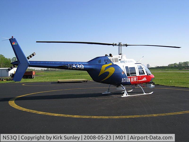 N53Q, Bell 206B C/N 4035, N53Q Sky 5 WMC-TV