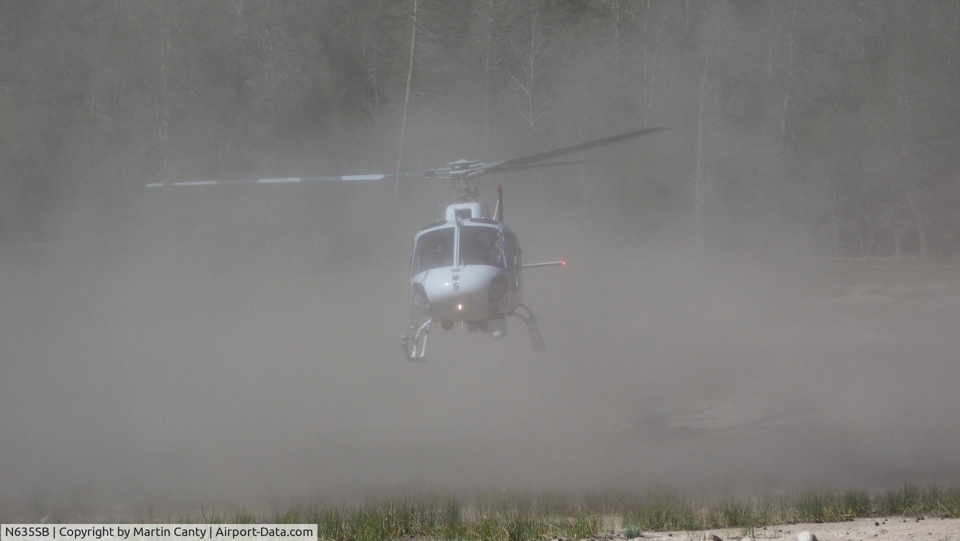 N635SB, 2006 Eurocopter AS-350B-3 Ecureuil Ecureuil C/N 4014, SAR Search operation San Gorgonio 06-08