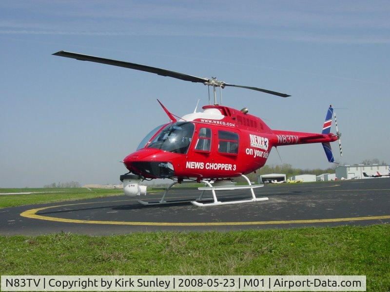 N83TV, Bell 206B JetRanger C/N 3098, N83TV WREG Chopper 3