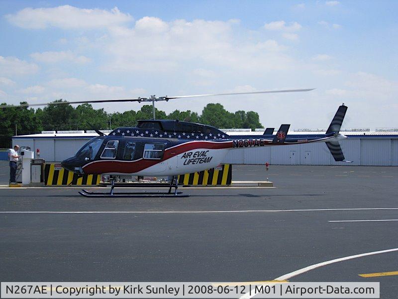 N267AE, 1980 Bell 206L-1 LongRanger II C/N 45582, N267AE Air Evac Lifeteam 206L