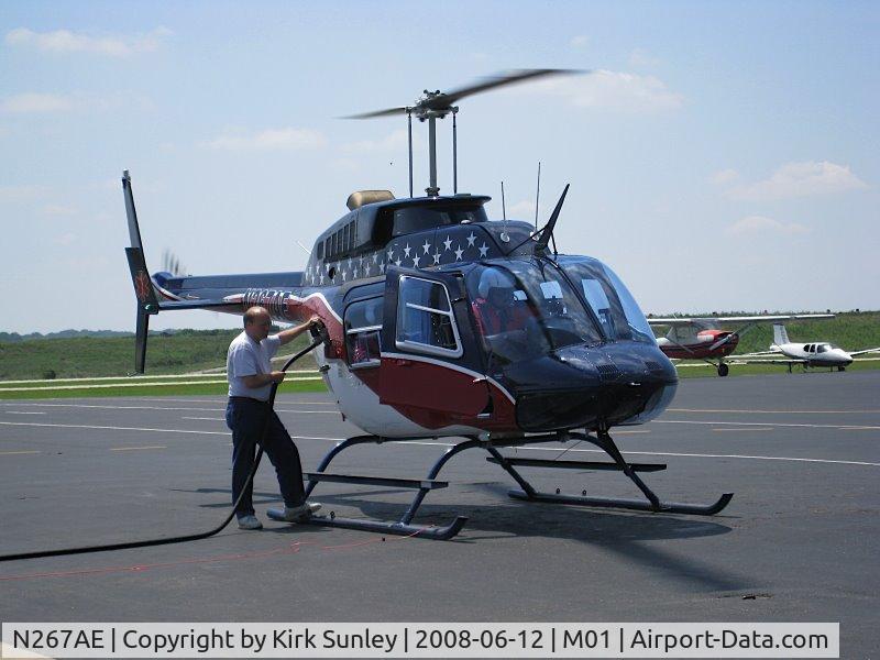 N267AE, 1980 Bell 206L-1 LongRanger II C/N 45582, N267AE Air Evac Lifeteam 206L