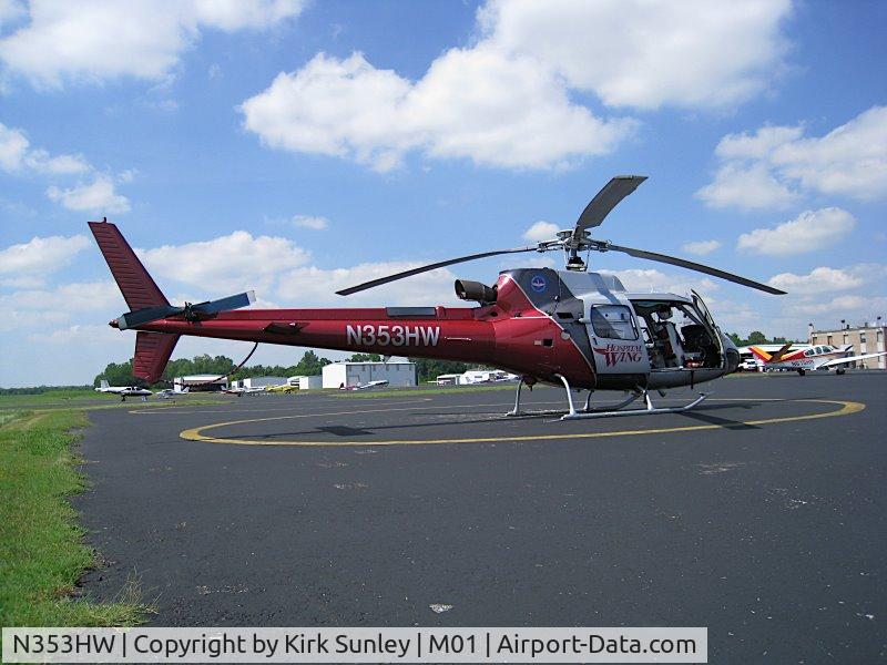 N353HW, 2001 Eurocopter AS-350B-3 Ecureuil Ecureuil C/N 3401, N353HW Hospital Wing AS-350 B3