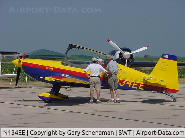 N134EE, 1996 Extra EA-300/200 C/N 003, AT SEWARD AIRSHOW