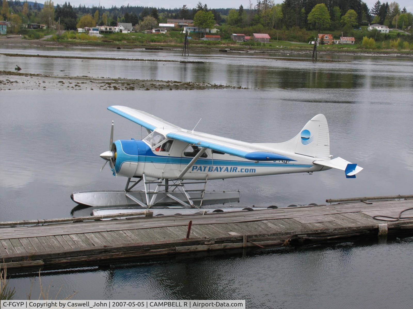 C-FGYP, 1951 De Havilland Canada DHC-2 Beaver Mk.1 C/N 145, Docked at Campbell River Spit
