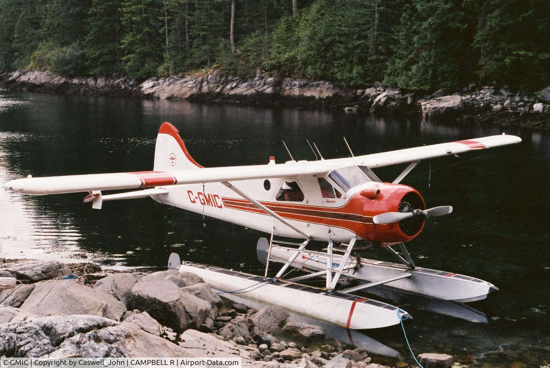 C-GMIC, 1955 De Havilland Canada DHC-2 Beaver Mk.1 C/N 791, Turn Island, B.C. Coast,  July 1988