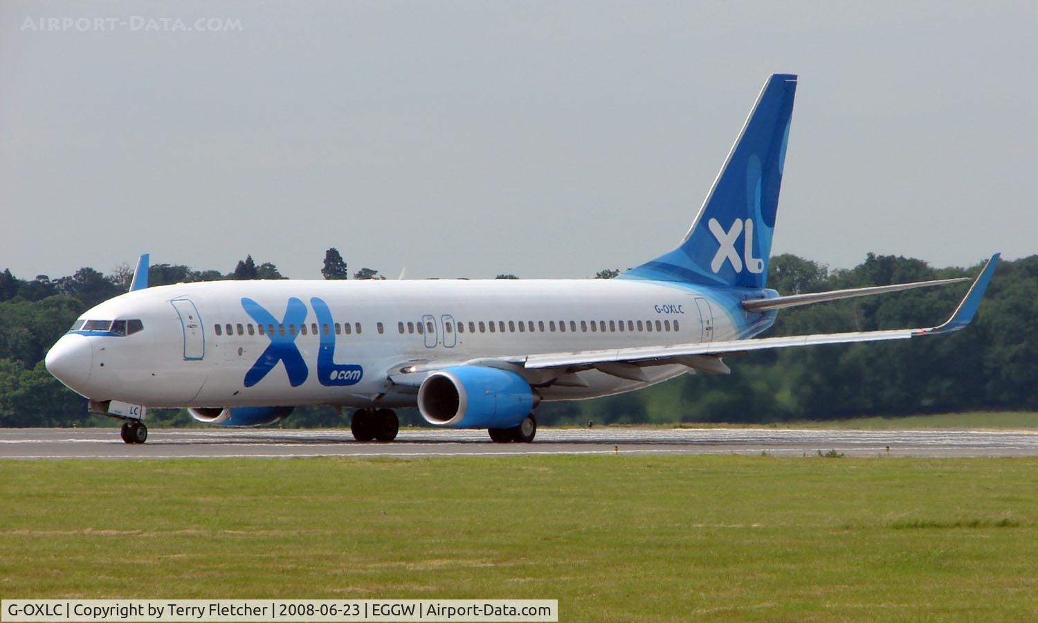 G-OXLC, 2006 Boeing 737-8BK C/N 33029, Back in the UK at Luton after winter lease in the USA