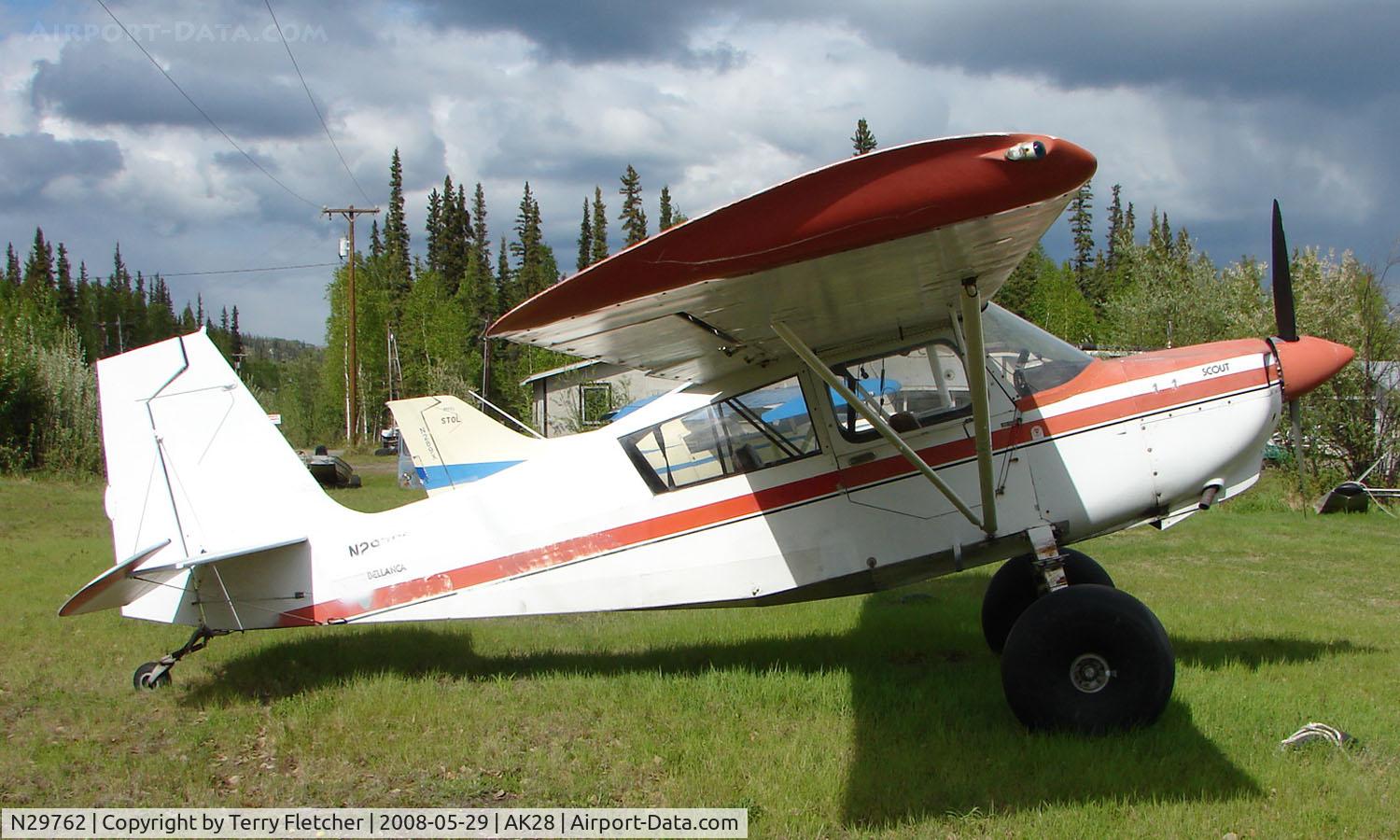 N29762, 1980 Bellanca 8GCBC C/N 352-80, Bellanca 8GCBC at Chenna Marina , Fairbanks