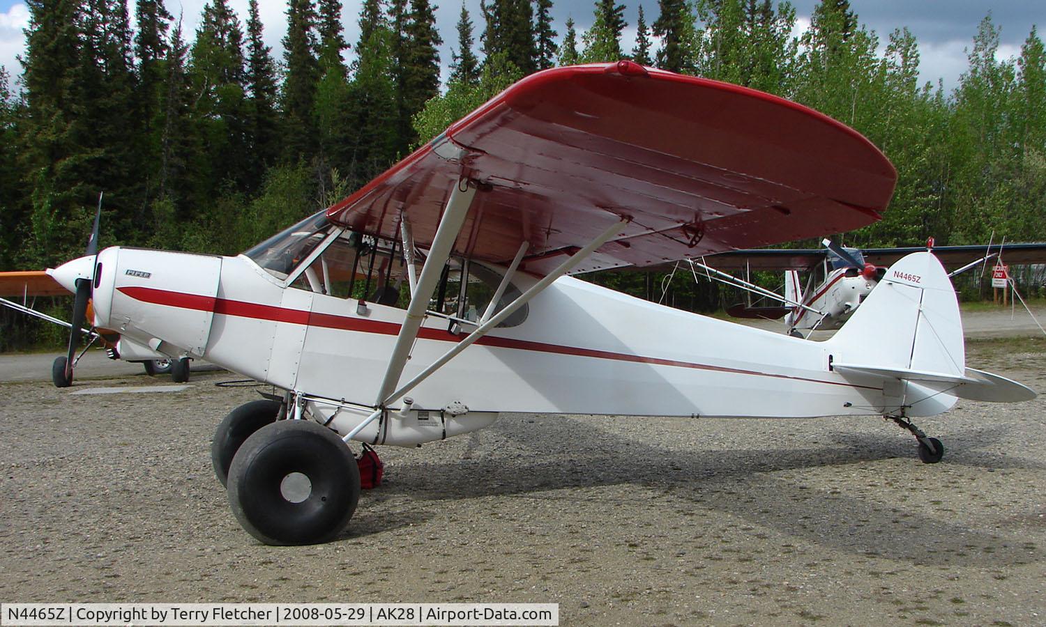 N4465Z, 1969 Piper PA-18-150 Super Cub C/N 18-8813, Piper Pa-18-150 at Chena Marina , Fairbanks