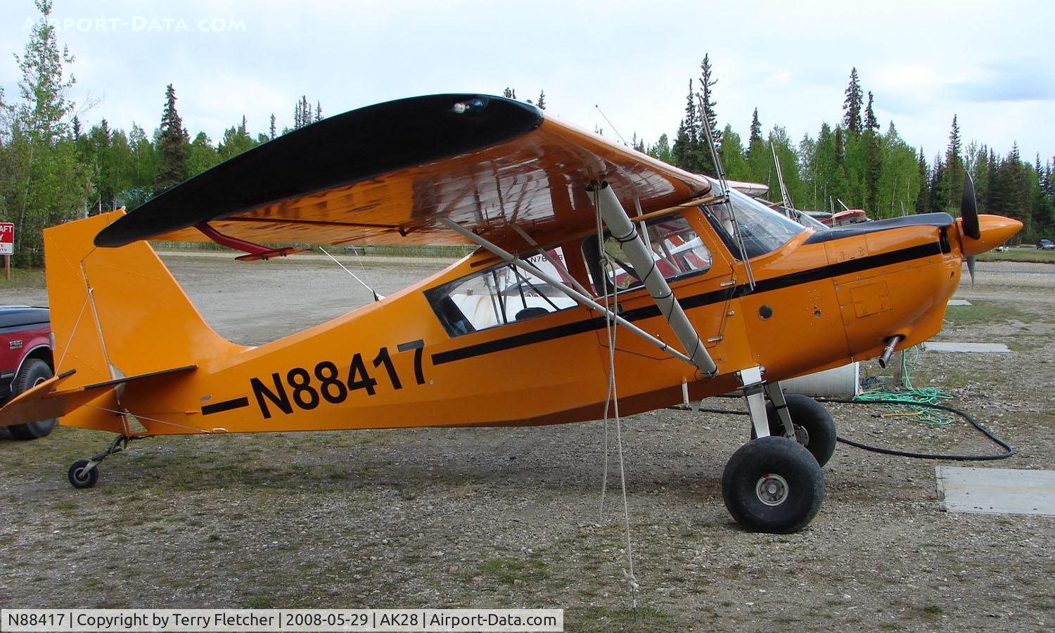 N88417, 1974 Bellanca 8GCBC C/N 123-75, Bellanca 8GCBC at Chenna Marina , Fairbanks