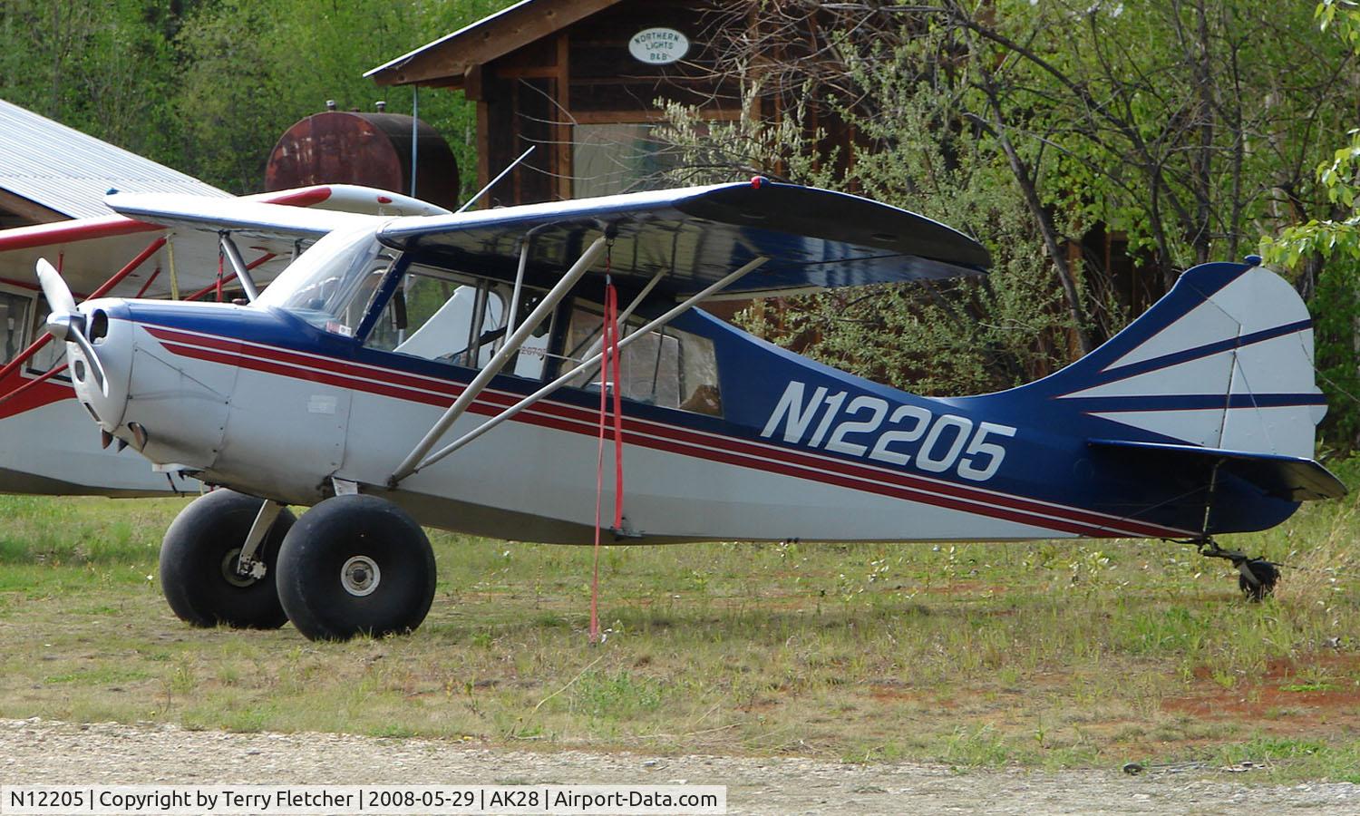 N12205, 1972 Bellanca 7ACA C/N 48-72, Bellanca 7ACA at Chenna Marina , Fairbanks