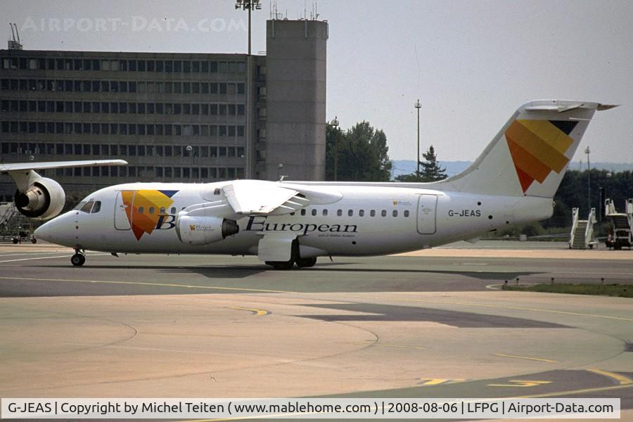 G-JEAS, 1984 British Aerospace BAe.146-200 C/N E2020, British European