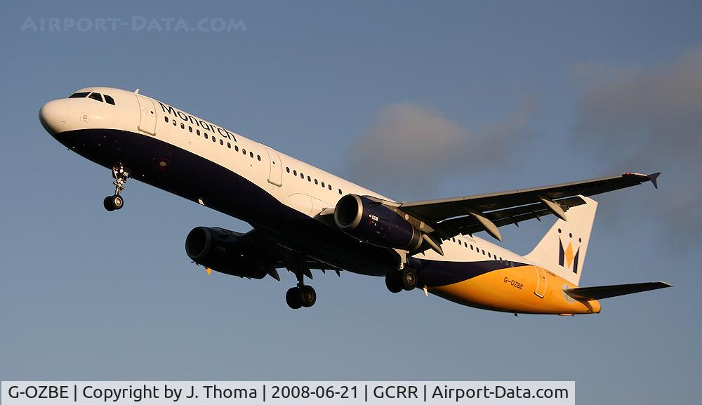 G-OZBE, 2002 Airbus A321-231 C/N 1707, Airbus A321-231