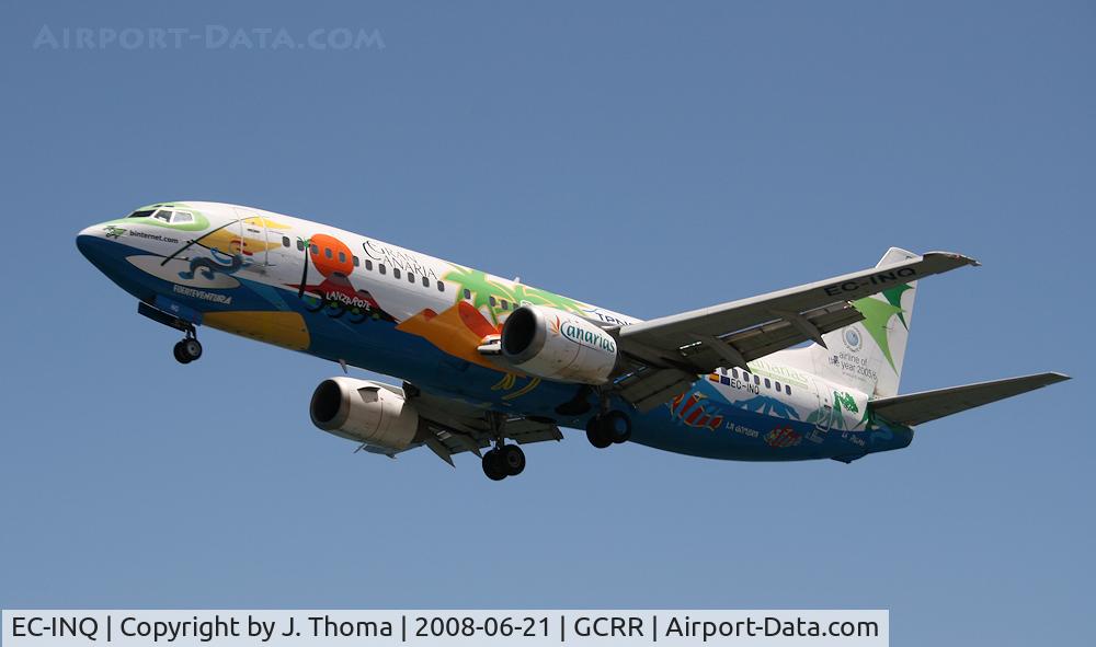 EC-INQ, 1992 Boeing 737-4Q8 C/N 25169, Boeing 737-4Q8