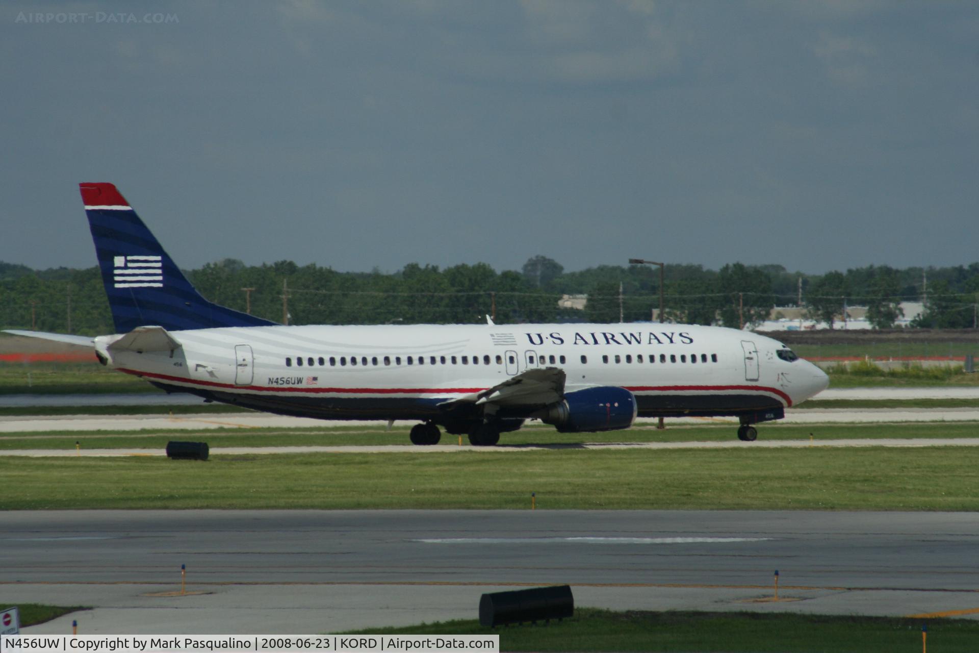 N456UW, 1991 Boeing 737-4B7 C/N 25020, Boeing 737-400