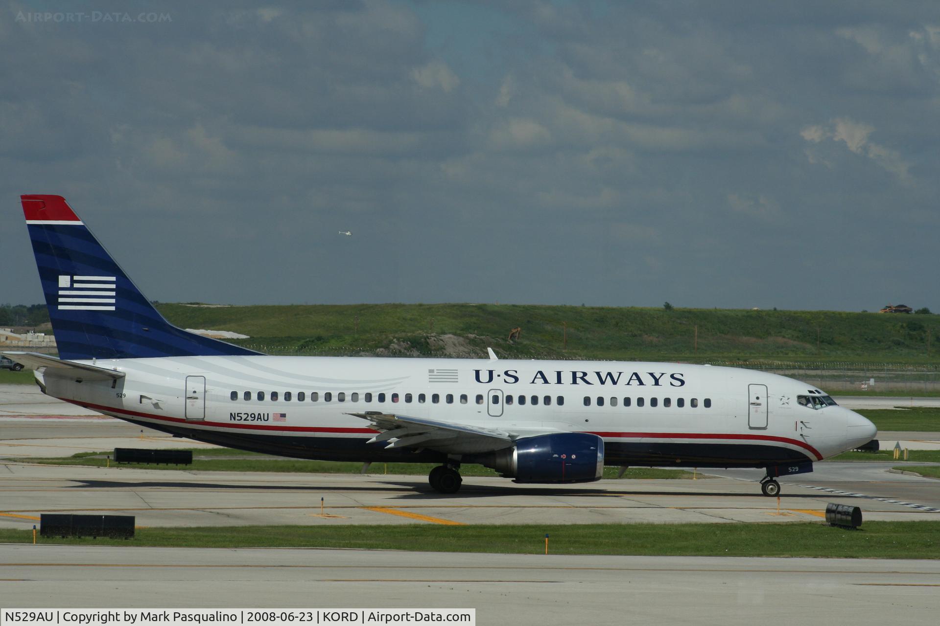 N529AU, 1989 Boeing 737-3B7 C/N 24411, Boeing 737-300