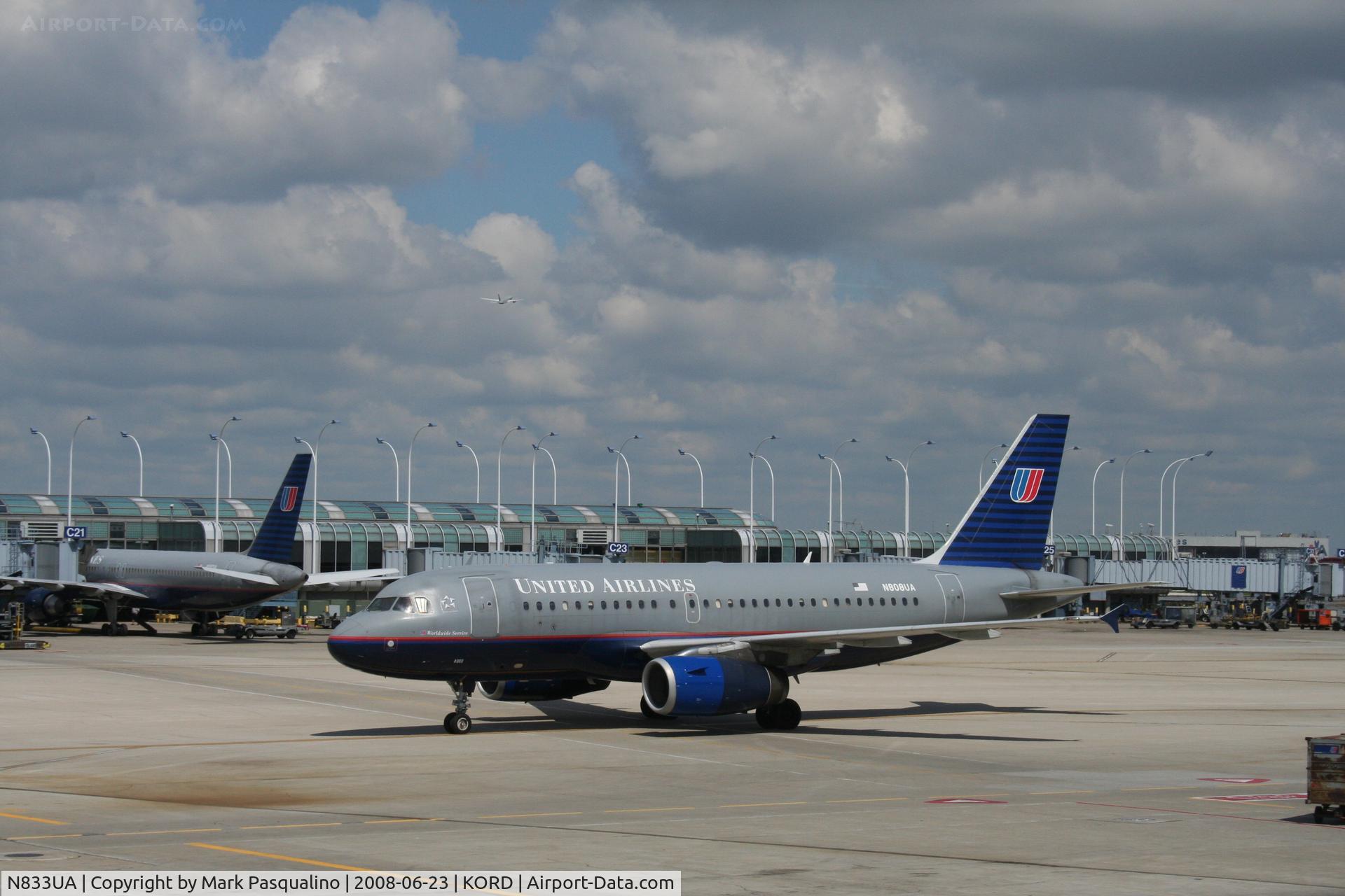 N833UA, 2000 Airbus A319-131 C/N 1401, Airbus A319