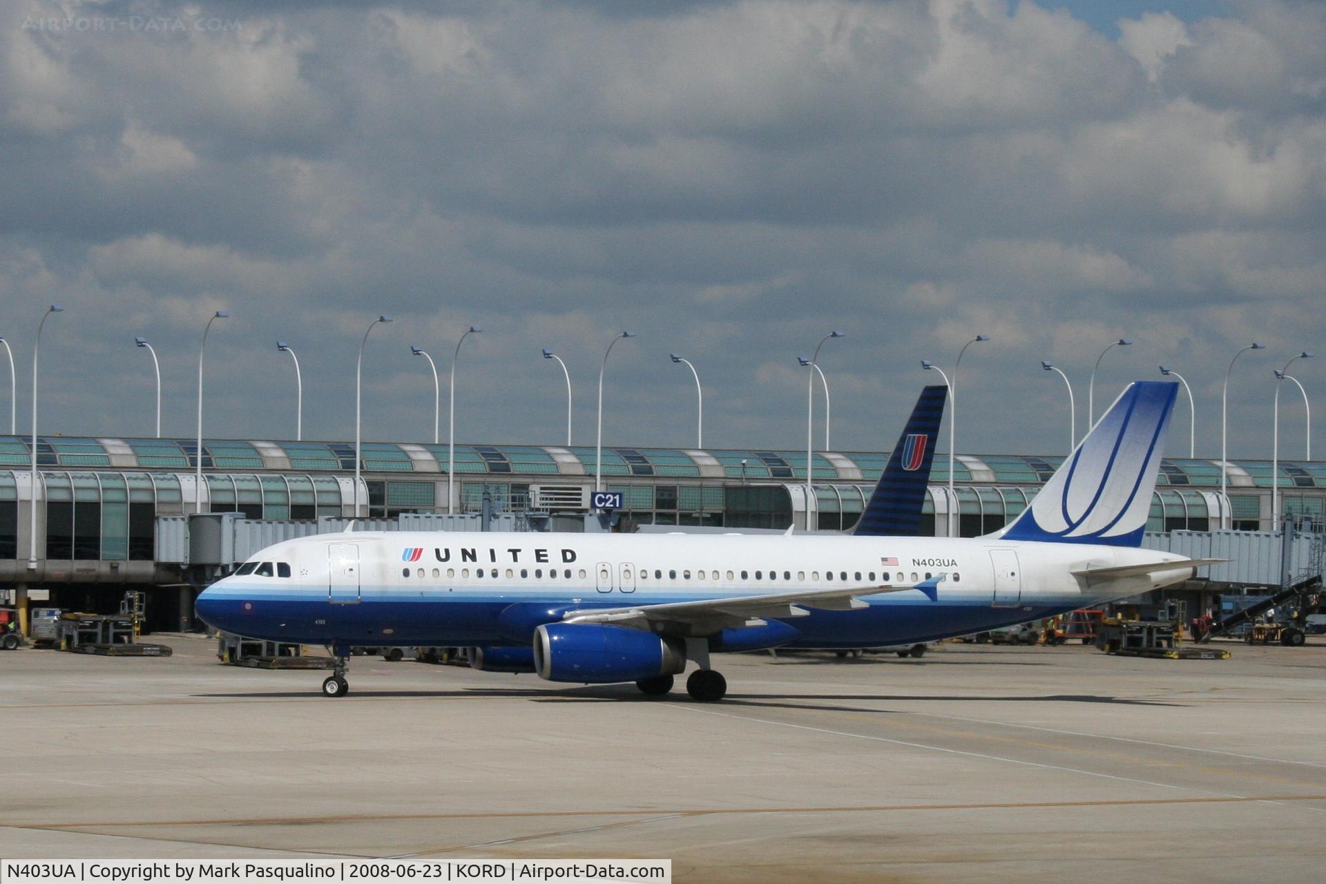 N403UA, 1993 Airbus A320-232 C/N 442, Airbus A320