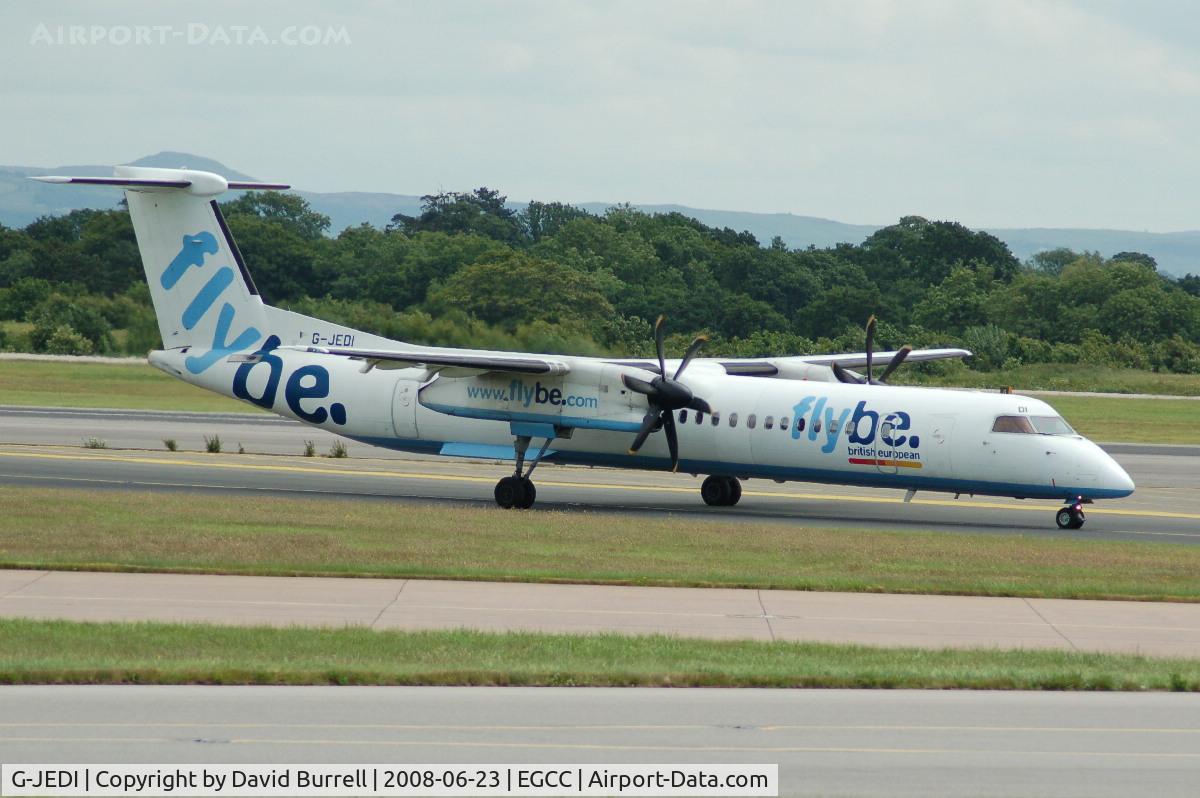 G-JEDI, 2001 De Havilland Canada DHC-8-402Q Dash 8 C/N 4052, Flybe - Taxiing