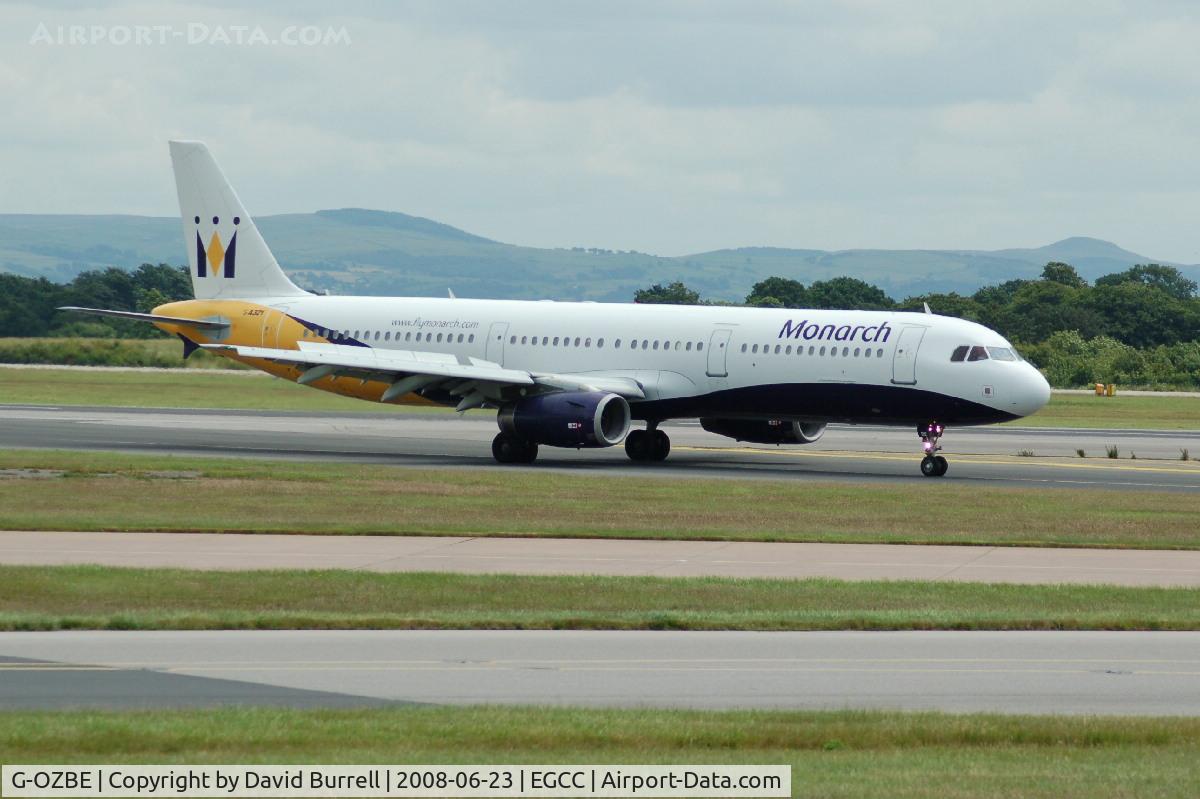 G-OZBE, 2002 Airbus A321-231 C/N 1707, Monarch - Taxiing
