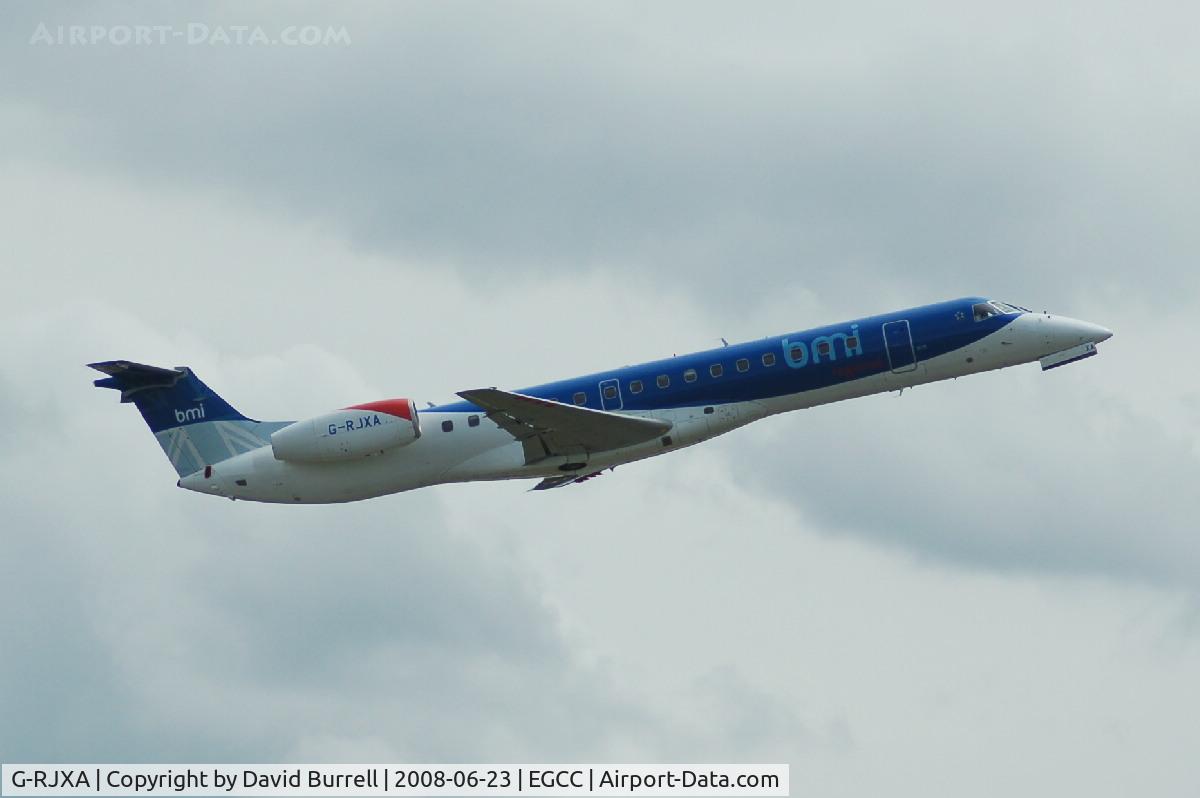 G-RJXA, 1999 Embraer EMB-145EP (ERJ-145EP) C/N 145136, BMI - Taking off