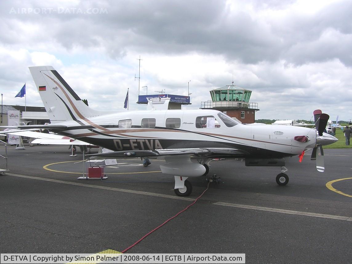D-ETVA, Piper PA-46-500TP Malibu Meridian C/N 4697347, PA-46 at Booker