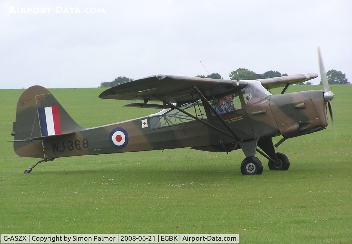 G-ASZX, 1964 Beagle A-61 Terrier C/N B.3742, Terrier at Sywell
