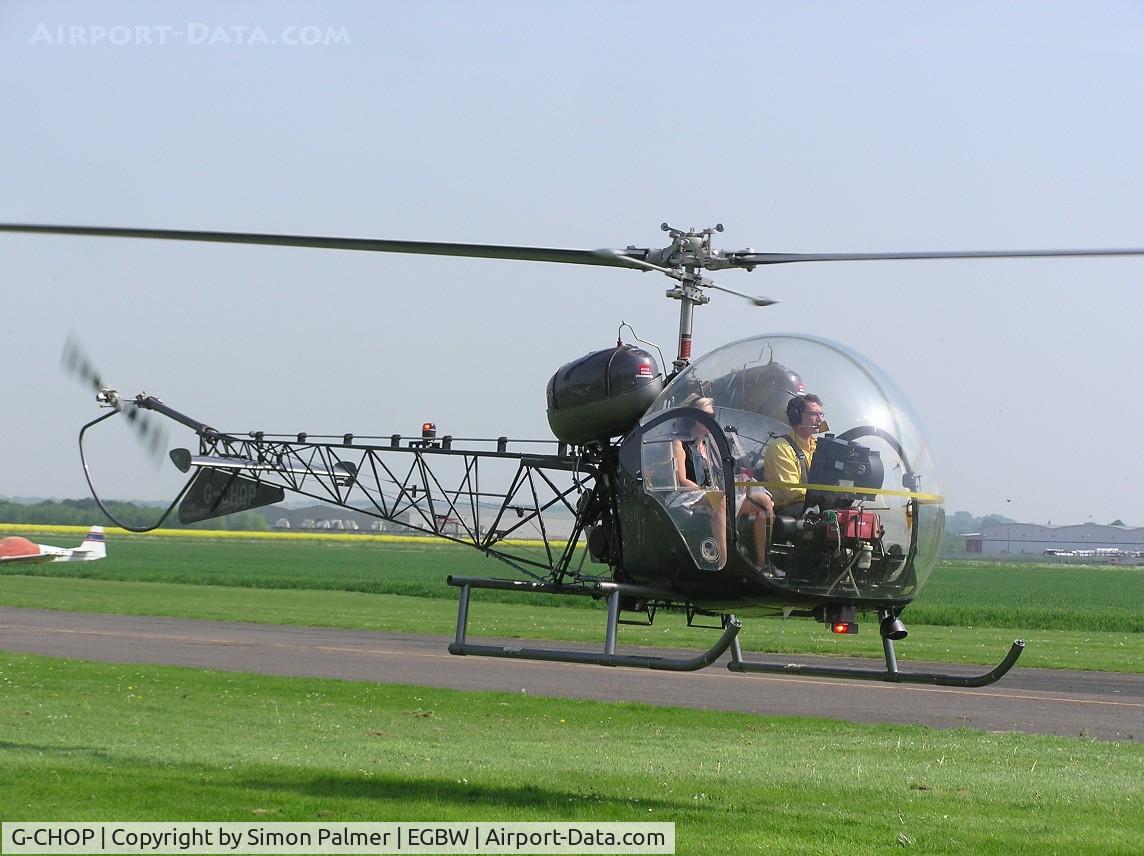 G-CHOP, 1966 Westland 47G-3B-1 C/N WAN-79, Sioux AH1 at Wellesbourne