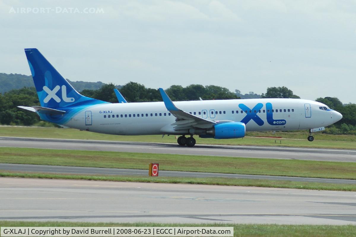 G-XLAJ, 2006 Boeing 737-8Q8 C/N 30703, XL.com - Taking off