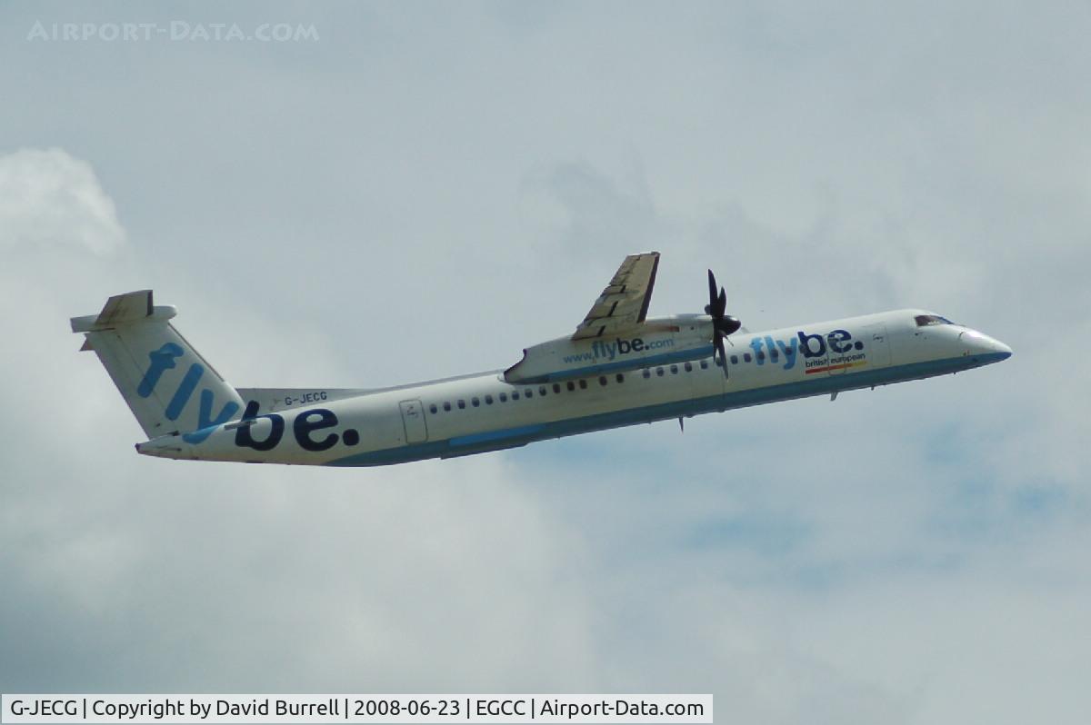 G-JECG, 2004 De Havilland Canada DHC-8-402Q Dash 8 C/N 4098, Flybe- Taking off