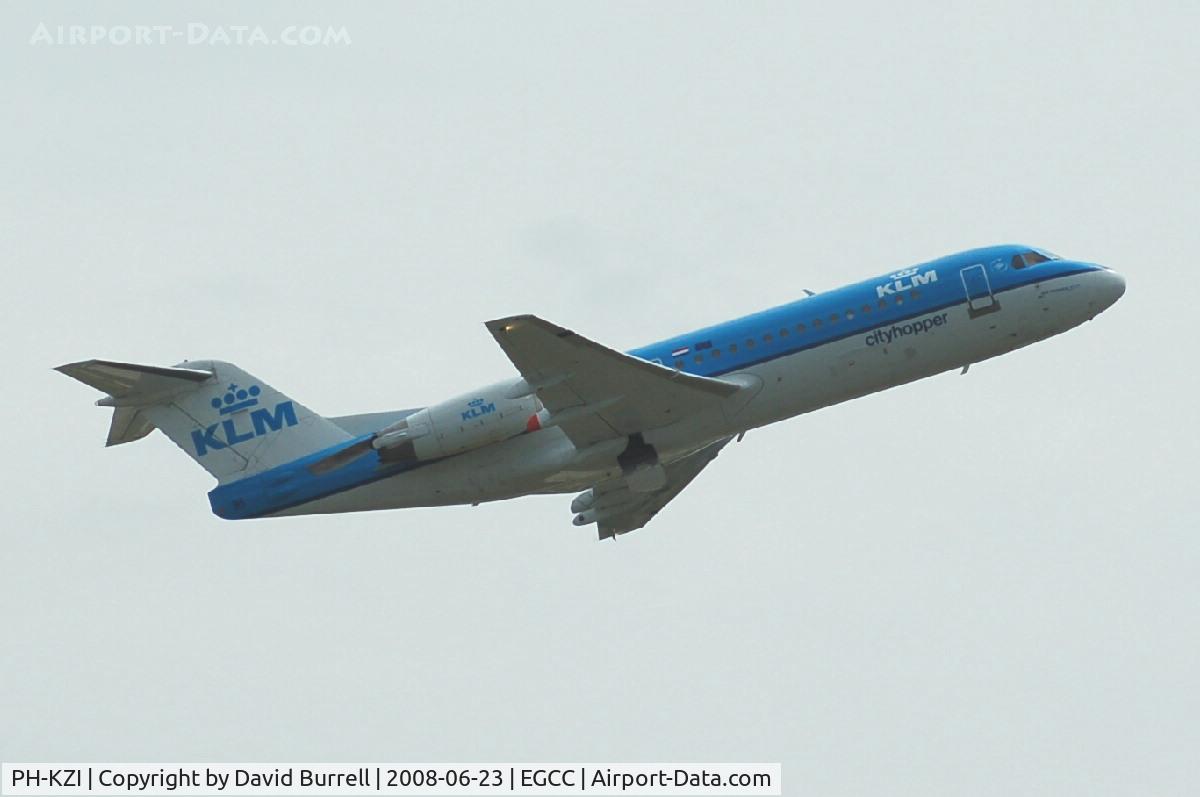 PH-KZI, 1997 Fokker 70 (F-28-0070) C/N 11579, KLM - Taking off
