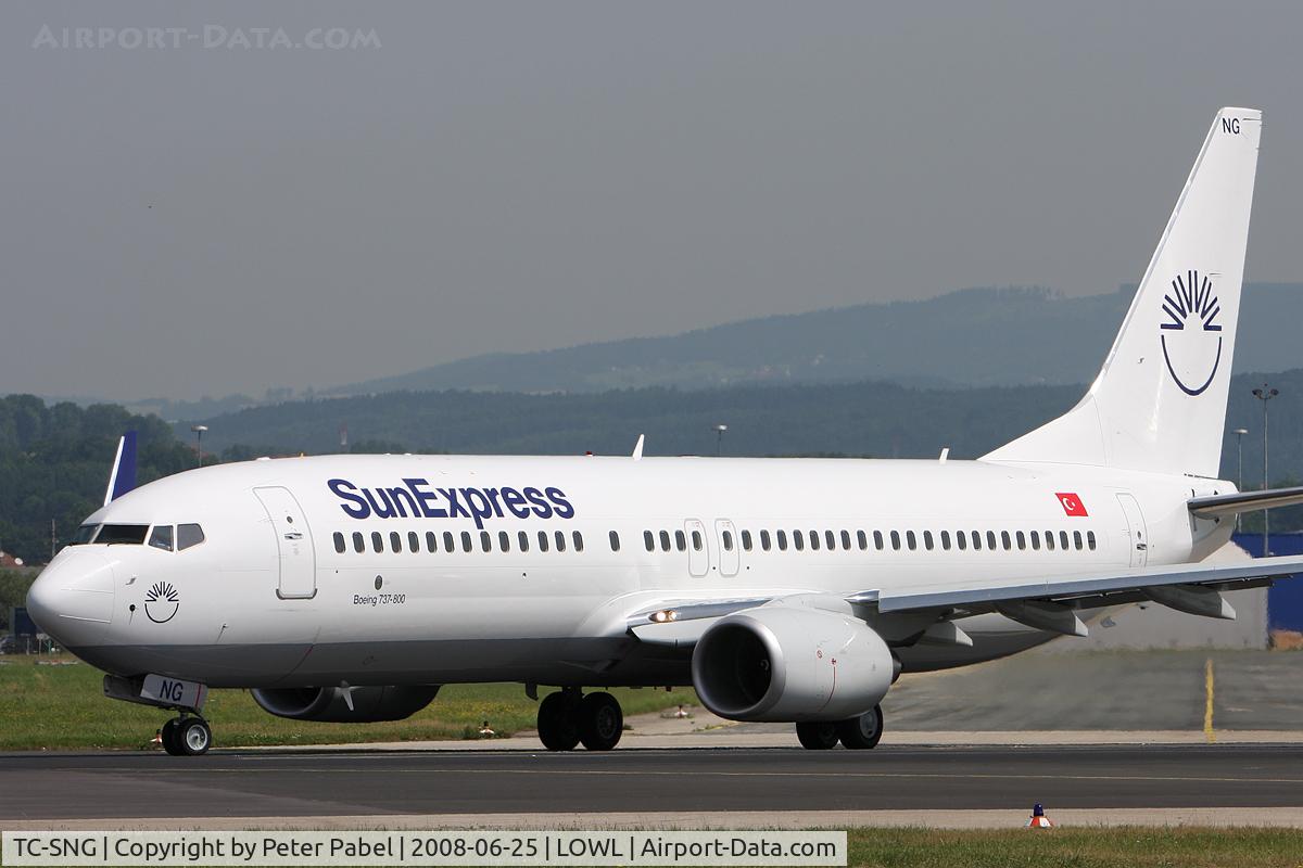 TC-SNG, 2008 Boeing 737-8HC C/N 36530, saisonal Charter
