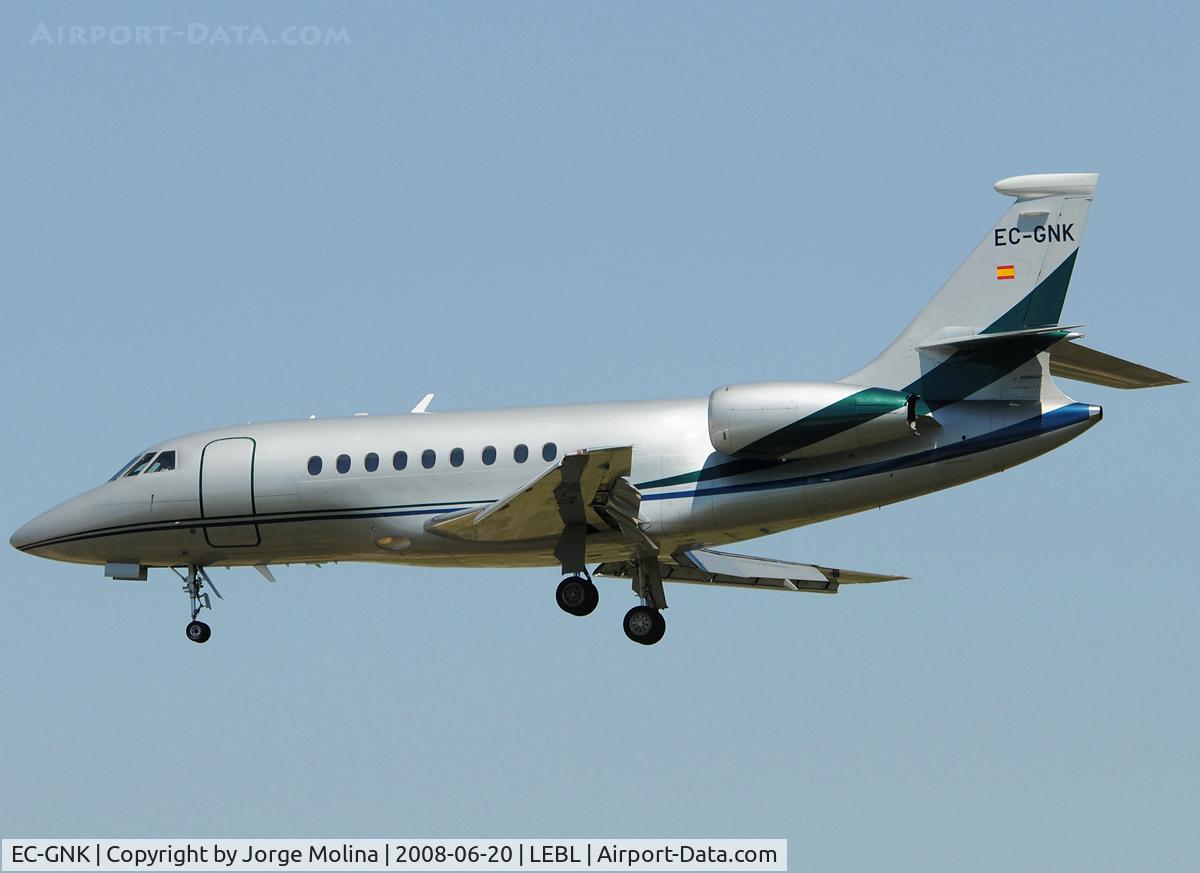 EC-GNK, Dassault Falcon 2000 C/N 037, Beautiful plane.