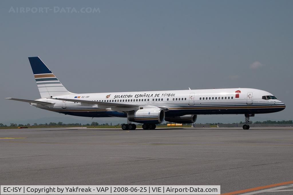EC-ISY, 1993 Boeing 757-256 C/N 26241, Priviledge Style Boeing 757-200