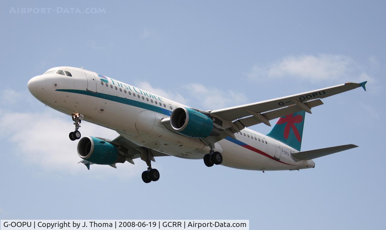 G-OOPU, 2001 Airbus A320-214 C/N 1637, Airbus A320-214
