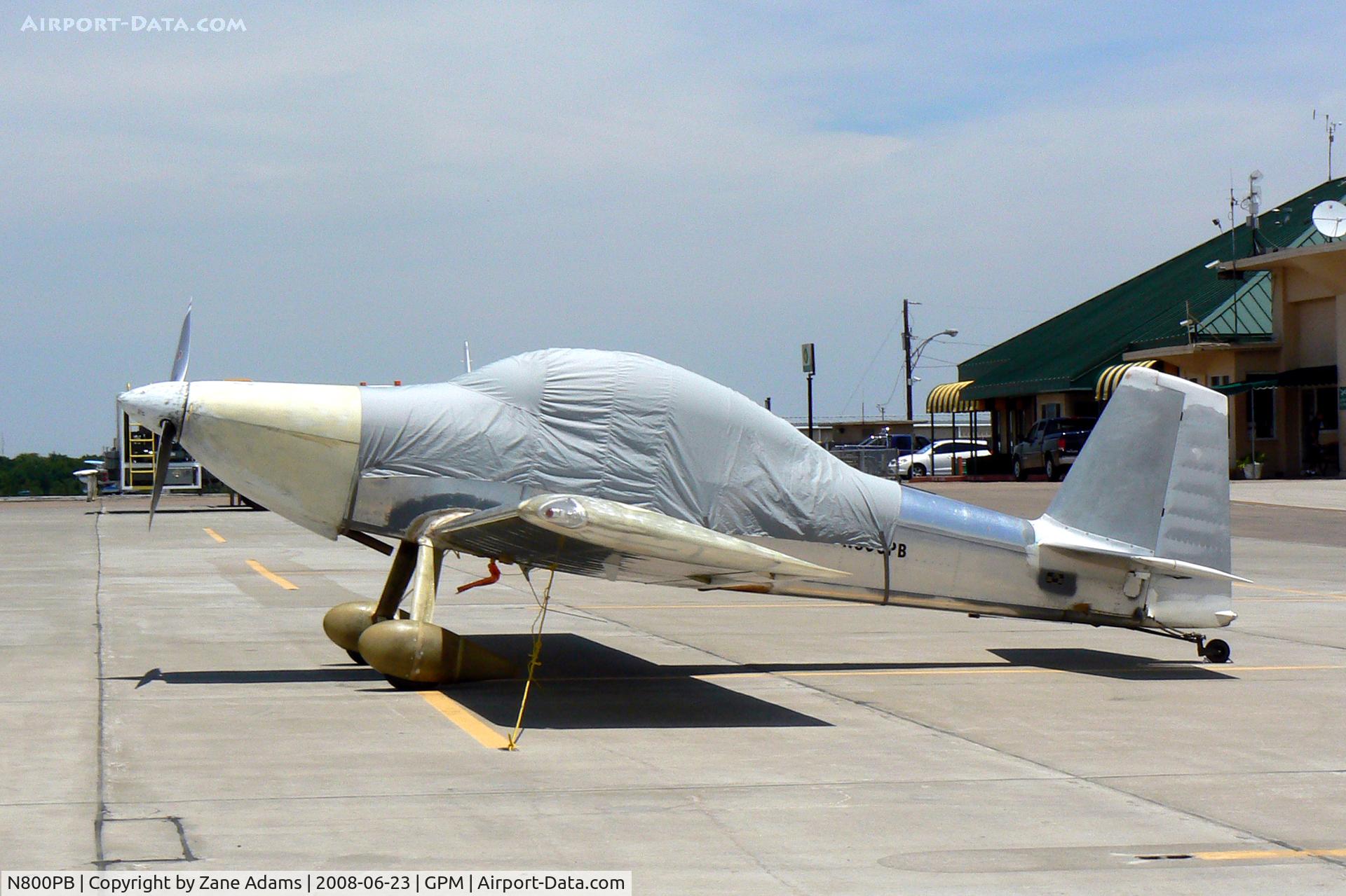 N800PB, 2004 Vans RV-8 C/N 80838, At Grand Prairie Municipal