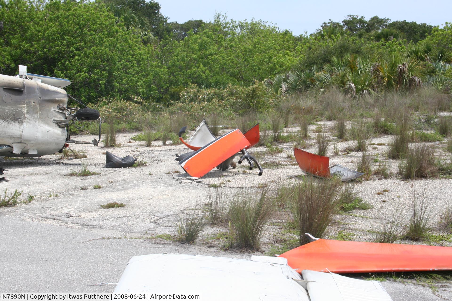 N7890N, 1967 Cessna R172E C/N R172-0281, Crashed