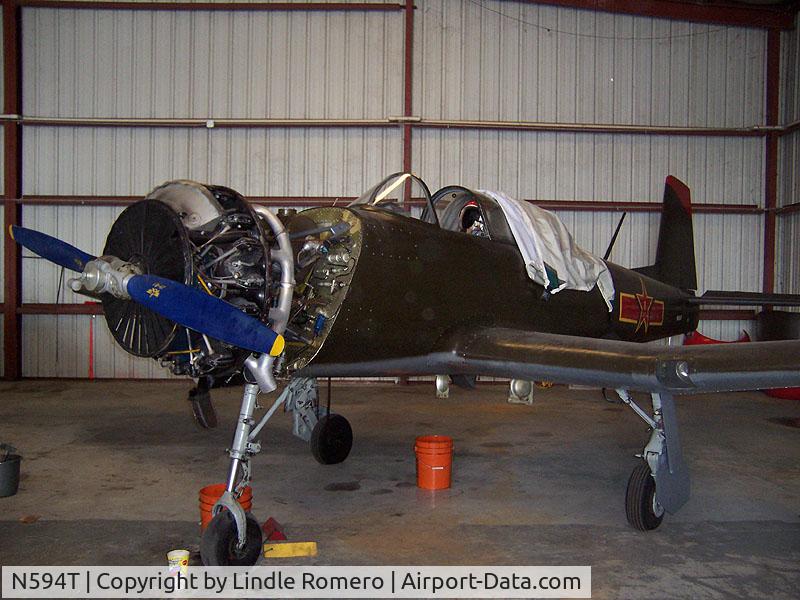 N594T, 1983 Nanchang CJ-6A C/N 4032008, N594T taken apart for her annual