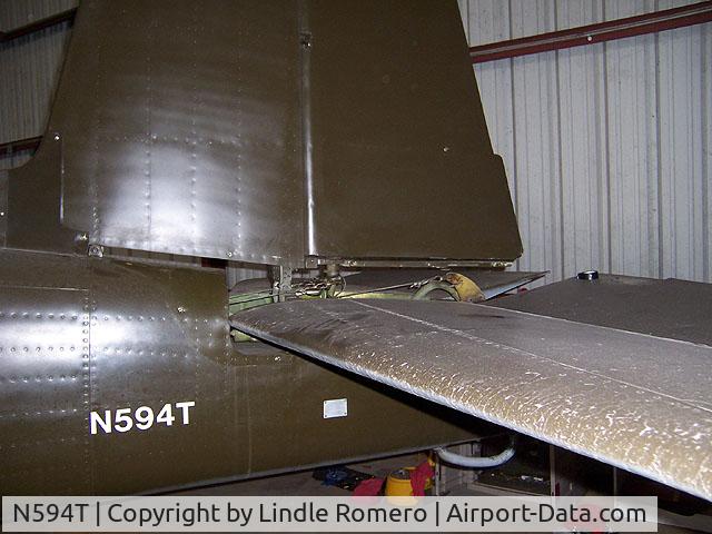 N594T, 1983 Nanchang CJ-6A C/N 4032008, Area bearing her N numbers