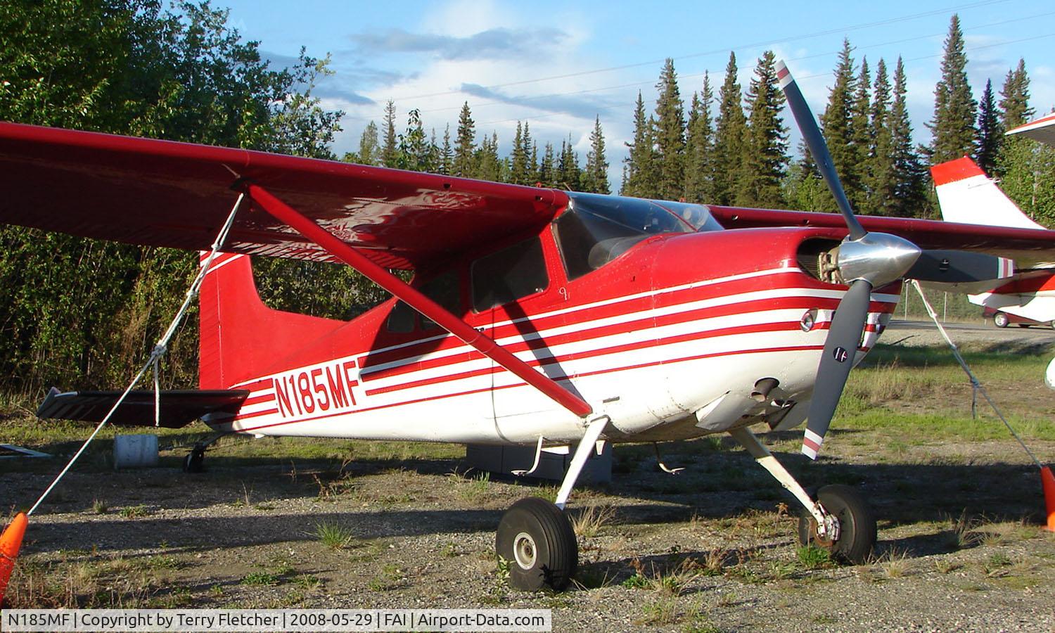 N185MF, 1977 Cessna A185F Skywagon 185 C/N 18503268, Cessna 185 at Fairbanks East Ramp